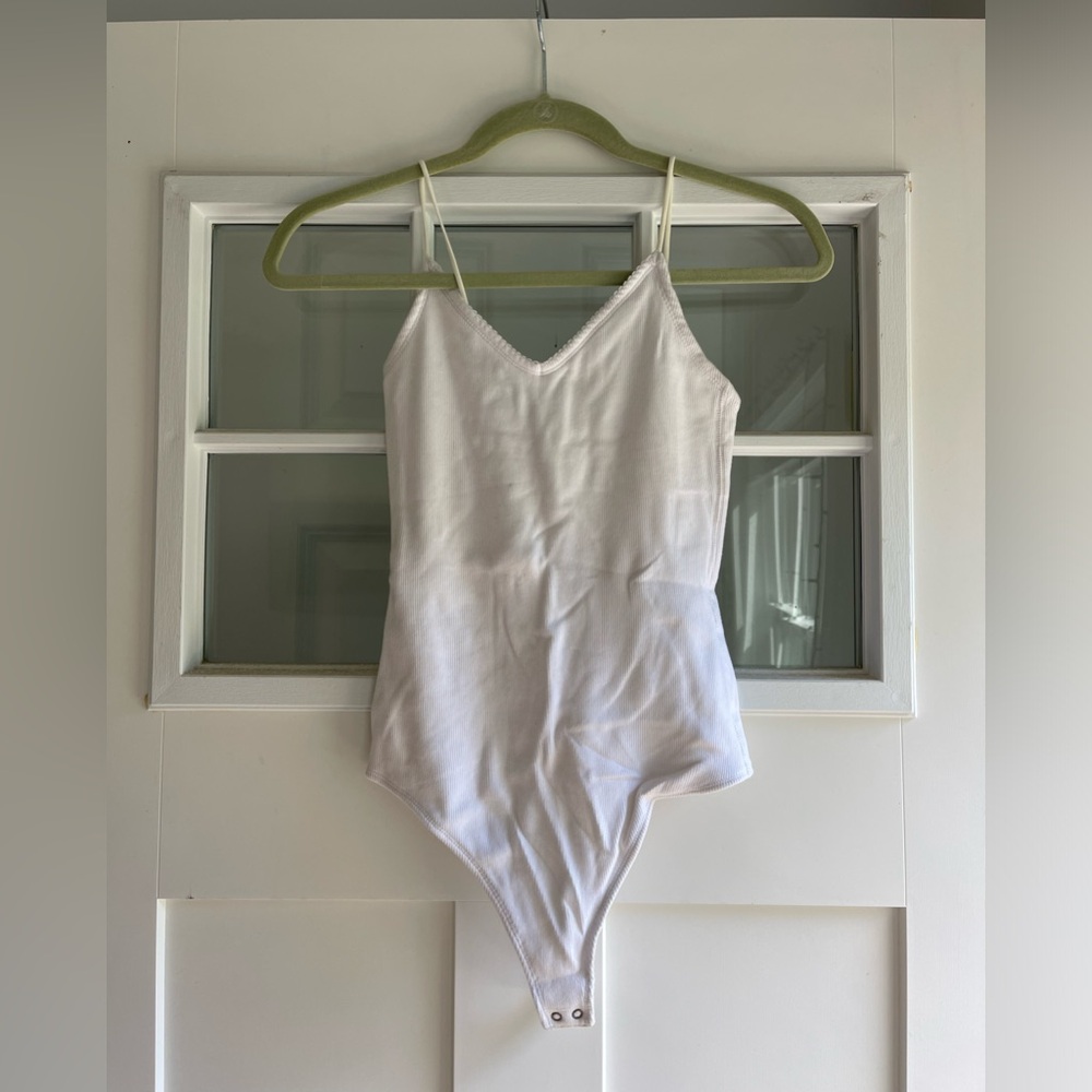 Abercrombie & Fitch White Bodysuit